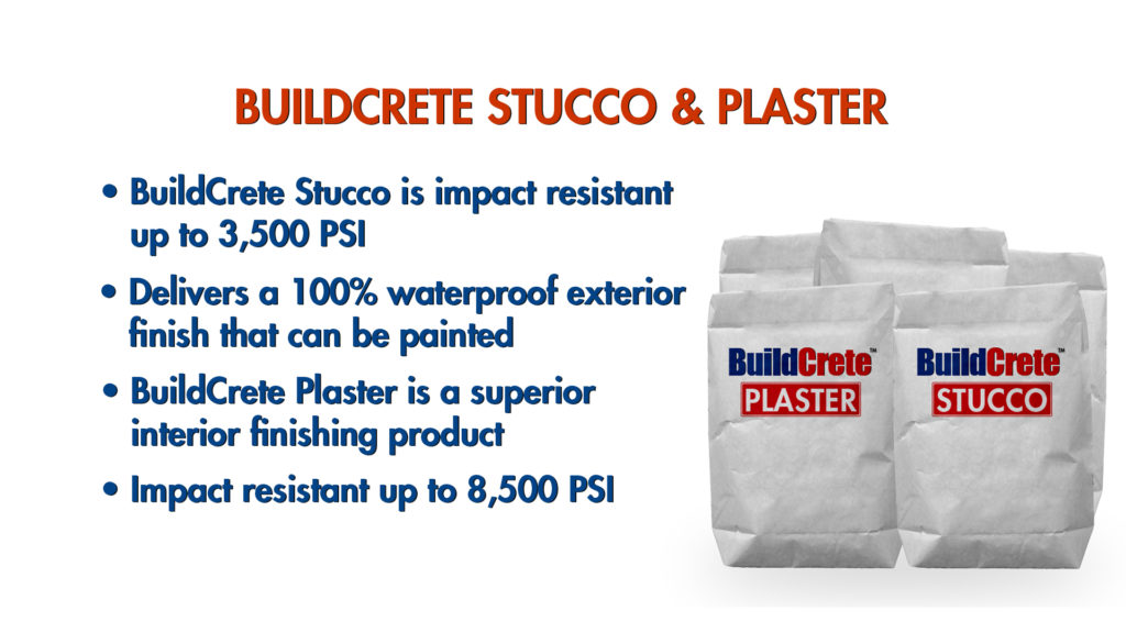 buildcrete stucco and plaster