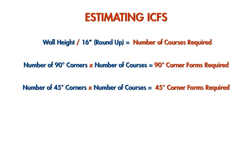 Equations for basic ICF estimation